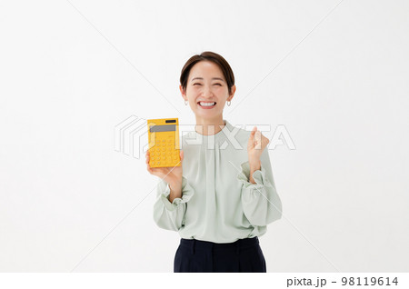 電卓 女性 電卓 女性 98119614