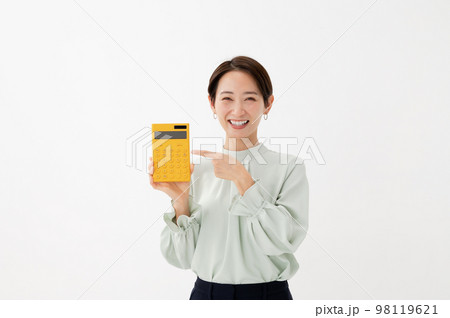 電卓　女性 98119621