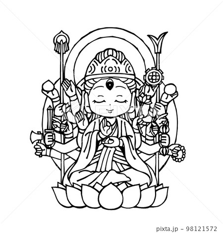 准胝観音菩薩 准胝観音菩薩 98121572