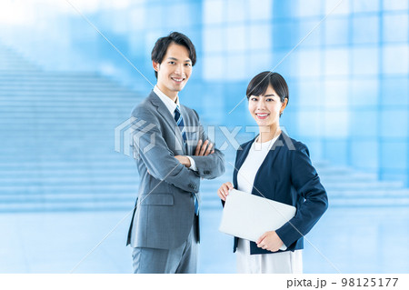 ビジネスパーソン 男女 ビジネスパーソン 男女 98125177