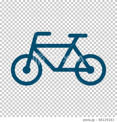 bicycle guide. cycling or parking. vector. 98129181
