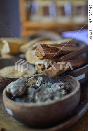 wooden sticks and stones to create aroma sticks 98130599