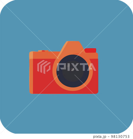 Minimalistic and iconic camera icon. Perfect for use in apps, websites, and graphic designs 98130753