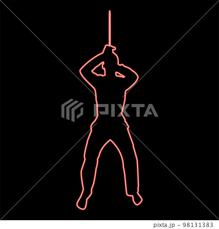 Neon man with sword machete from above Cold weapons in hand military man Soldier Serviceman in positions Hunter with knife Fight poses Strong defender Warrior concept Weaponry Stand red color vector Neon man with sword machete from above Cold weapons in hand military man Soldier Serviceman in positions Hunter with knife Fight poses Strong defender Warrior concept Weaponry Stand red color vector 98131383