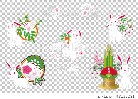 2023生肖兔設計23A 2023生肖兔設計23A 98133281