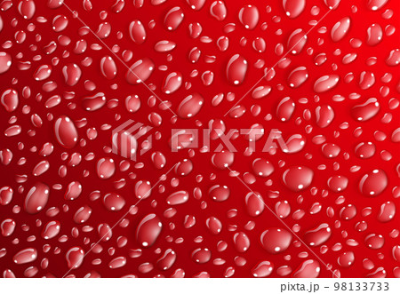 Gray background of water drops 98133733