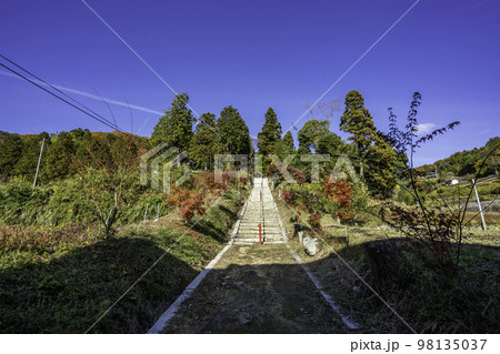 金山寺 石段 岡山県岡山市 金山寺 石段 岡山県岡山市 98135037