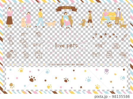 People who enjoy living with pets People who enjoy living with pets 98135586