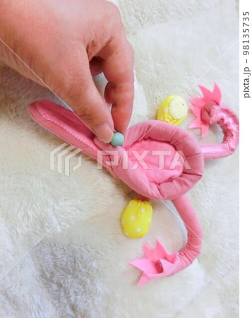 子宮頸がんワクチン等に　わかりやすい女性生殖器模型 98135735