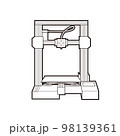 3Dプリンターのイラスト 98139361
