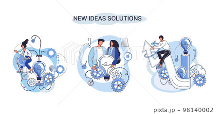 Idea and creative. Business solutions for opportunities, search for new solutions Idea and creative. Business solutions for opportunities, search for new solutions 98140002