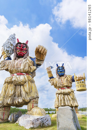 【秋田県】男鹿のなまはげ立像（男鹿総合観光案内所） 98141265