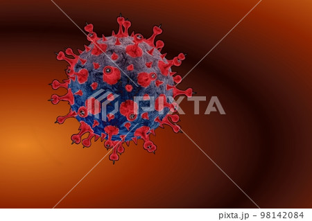 危険！！　コロナウイルス　インフルエンザ 98142084