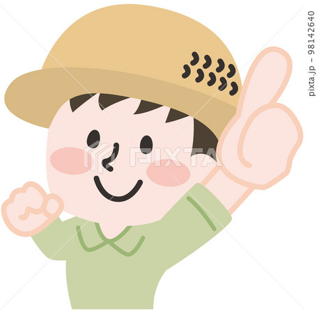 農家の男性のイラスト 農家の男性のイラスト 98142640
