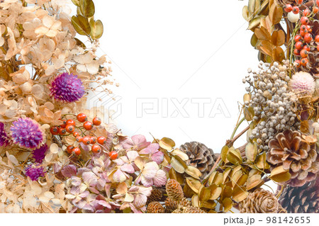 ドライフラワーのフレーム ドライフラワーのフレーム 98142655