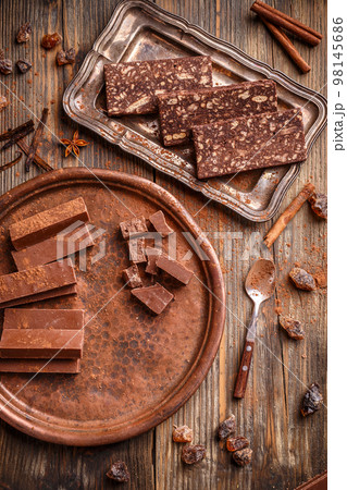Homemade chocolate sweets Homemade chocolate sweets 98145686