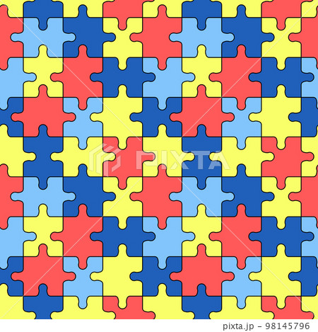 autism puzzle piece outline