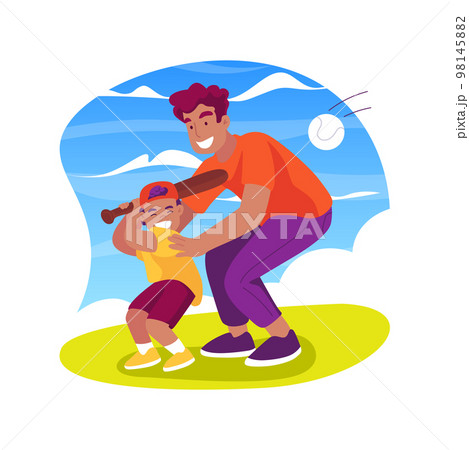 Baseball isolated cartoon vector illustration. 98145882