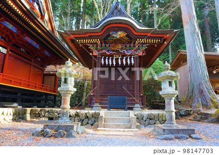 三峯神社　神社　秩父三社　摂末社　日本武尊神社　　 98147703