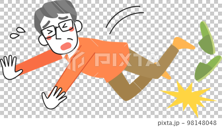 摔倒的老人 98148048