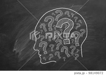 Doubt concept. Conceptual illustration Doubt concept. Conceptual illustration 98149072