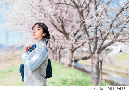 桜と高校生 桜と高校生 98149633