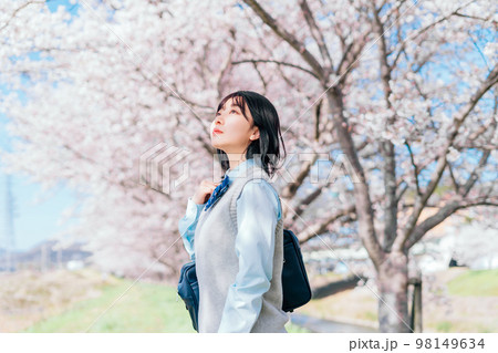 桜と高校生 桜と高校生 98149634