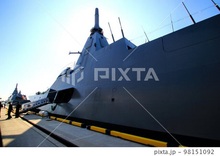近未来的な容姿で日本の海と空を護る…多機能な護衛艦FMMもがみ 近未来的な容姿で日本の海と空を護る…多機能な護衛艦FMMもがみ 98151092