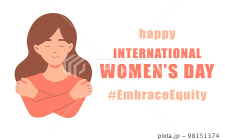 International womens day concept poster. - Stock Illustration [98151374]  - PIXTA