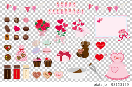 Valentine's Day Handmade Chocolate Set 98153129