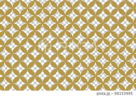 Cloisonne seamless transparent pattern. Illustration of Japanese pattern. Cloisonne seamless transparent pattern. Illustration of Japanese pattern. 98153995