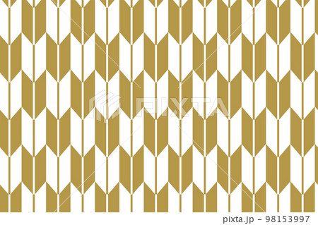 矢絣のシームレスな透過パターン。和柄のイラスト。 矢絣のシームレスな透過パターン。和柄のイラスト。 98153997