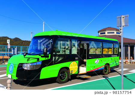 【徳島県】DMVのモードインターチェンジ(阿佐海岸鉄道 阿波海南駅) 【徳島県】DMVのモードインターチェンジ(阿佐海岸鉄道 阿波海南駅) 98157754
