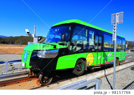 【徳島県】DMVのモードインターチェンジ（阿佐海岸鉄道　阿波海南駅） 98157766