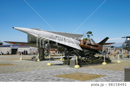 展示される航空自衛隊のミサイル ナイキJ 展示される航空自衛隊のミサイル ナイキJ 98158491