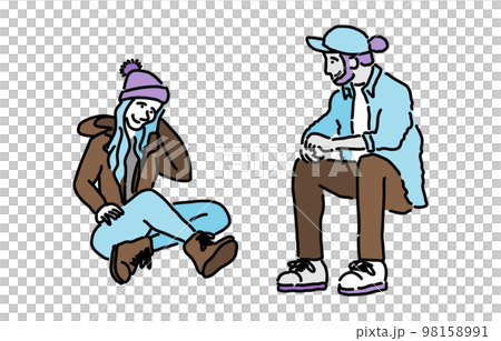 Sitting person set Fall/Winter Sitting person set Fall/Winter 98158991