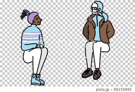 Sitting person set Fall/Winter Sitting person set Fall/Winter 98158995