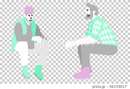 Sitting person set Fall/Winter Sitting person set Fall/Winter 98159017
