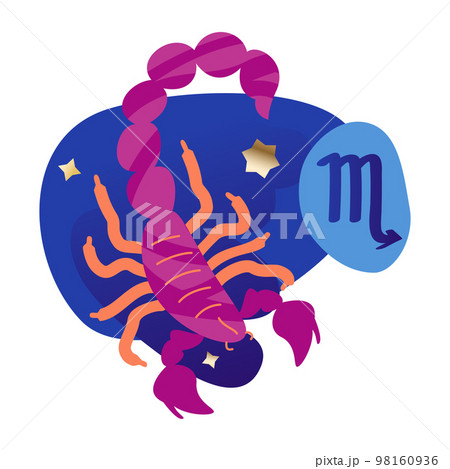 Scorpio Zodiac Icon Scorpio Zodiac Icon 98160936