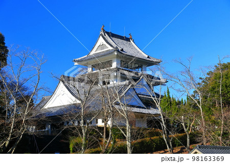 【徳島県】晴天の日和佐城 【徳島県】晴天の日和佐城 98163369