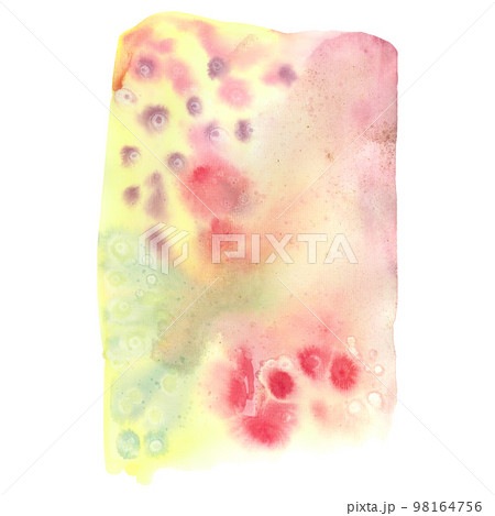 Watercolor background. Red and yellow Watercolor background. Red and yellow 98164756