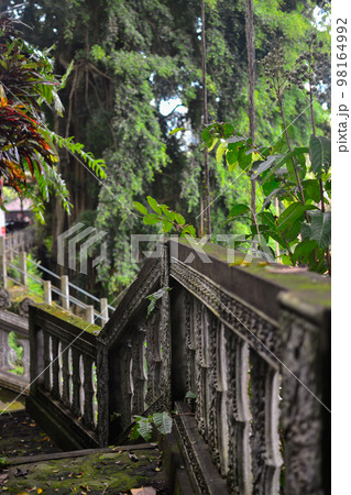 old stone staircase in bal 98164992