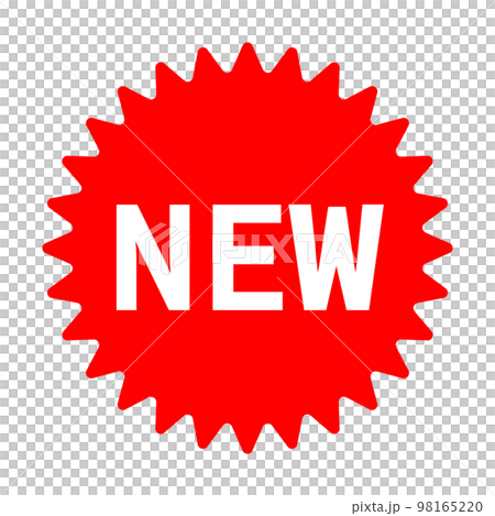 新的突出顯示標籤圖標。向量。 98165220