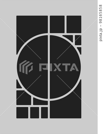 Template collage of fivteen frames, images, photo 98165858