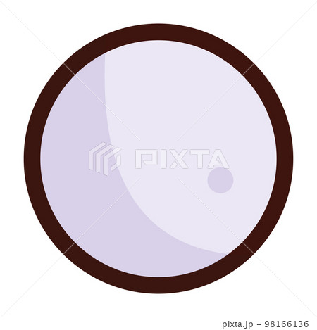Isolated colored mirror icon image Vector Isolated colored mirror icon image Vector 98166136