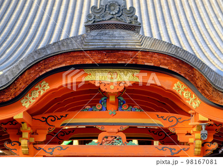 京都、毘沙門堂門跡の本堂 京都、毘沙門堂門跡の本堂 98167081