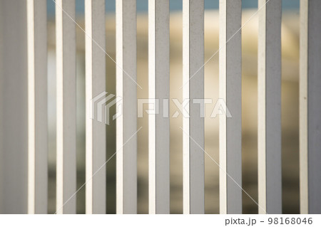 木製面格子フェンス 98168046