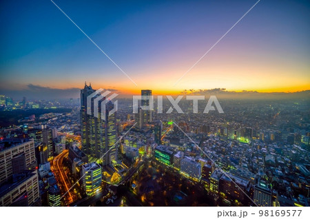 東京風景 マジックアワー Dec.2022 東京風景 マジックアワー Dec.2022 98169577