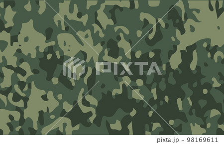 Texture military camouflage army green hunting. Camouflage military background. Vector illustration Texture military camouflage army green hunting. Camouflage military background. Vector illustration 98169611