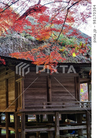 世界遺産中尊寺 弁財天堂 世界遺産中尊寺 弁財天堂 98170364